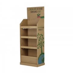 cardboard corrugated display