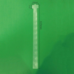 Plastic hanging strips