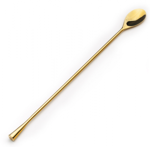 Stainless steel cocktail spoon