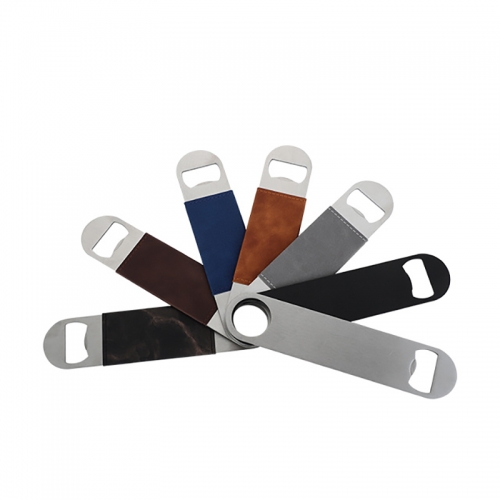 Stainless steel bottle opener