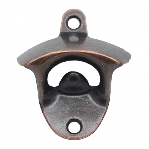 Bronze wall mounted beer opener