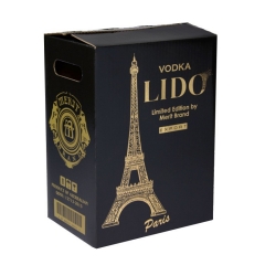 1 bottle wine box with handle Wine box