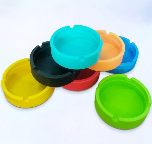 Silicone ashtray