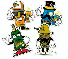 Holographic stickers