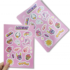 Custom sticker sheet