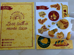 Custom sticker sheet