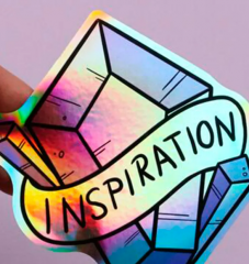 Holographic stickers