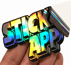 Holographic stickers