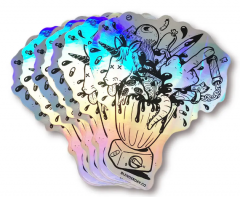 Holographic stickers