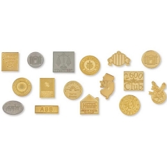 Die Struck High Polished 2-Tone Gold Pin