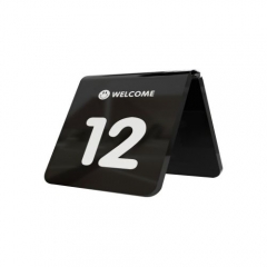 Acrylic Table Numbers Cards Signs For Reception