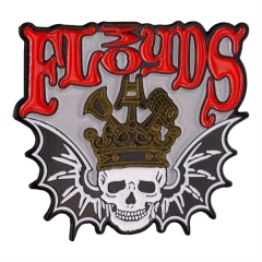 Lapel Pins, Custom Die Struck Brass Soft Enamel