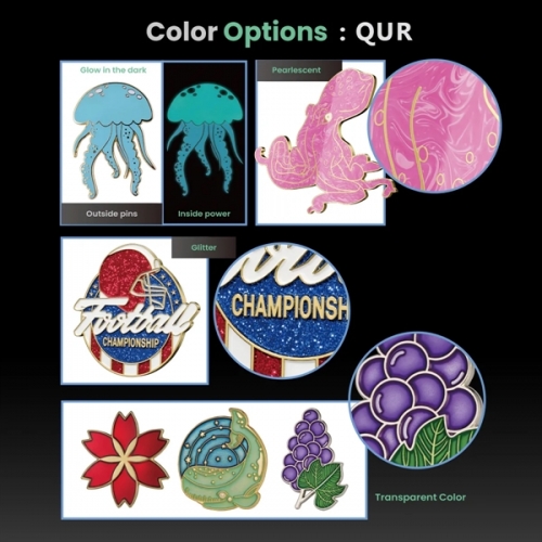 Lapel Pins, Economy Soft Enamel, 0.5"-2"