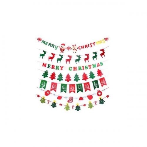 Christmas Felt Banners Flags