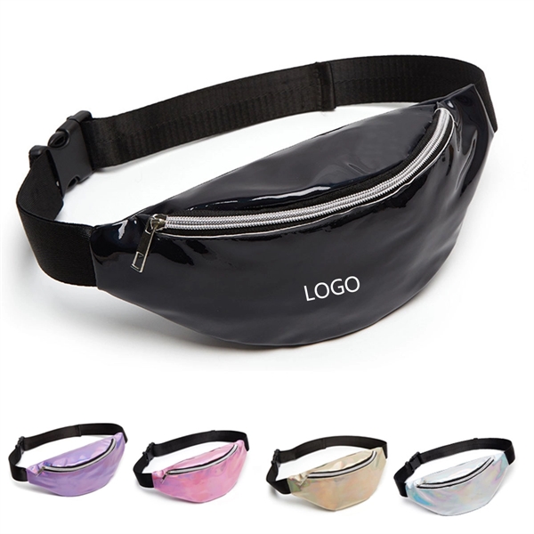Fanny Packs Shiny Neon Waist Bags