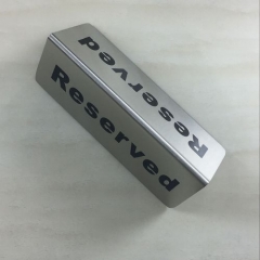 Double Side Reserved Table Signs Tent