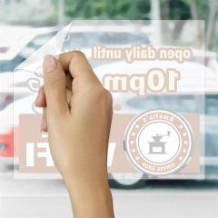 Inside Window Static Cling