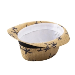 Custom Straw Jazz Hat