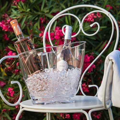 Ice Bucket Clear Plastic 5.2 Liter