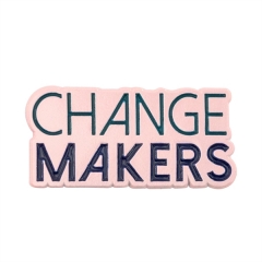 Custom Lapel Pins with Brandtone Finish