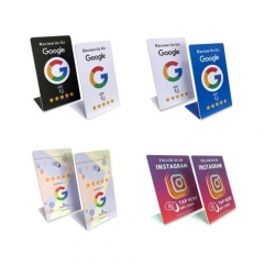 NFC Google Review Stand