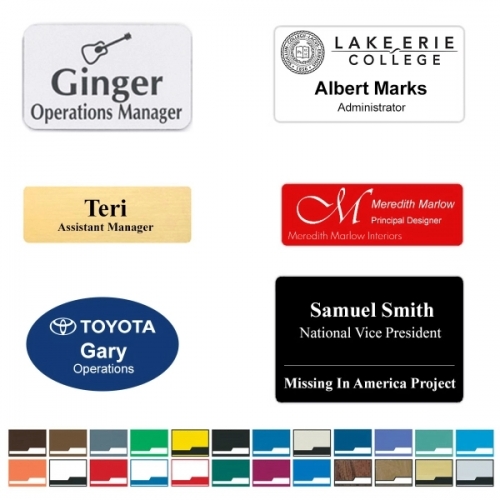 Engraved Name Badge