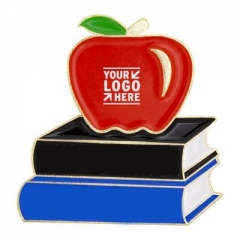 Lapel Pins, Custom Die Struck Brass Soft Enamel