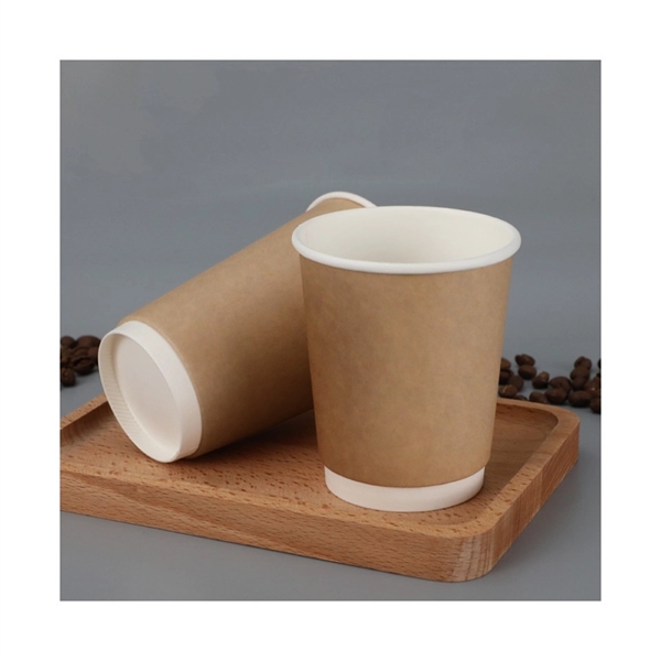 9 oz Kraft Paper Hot Coffee Cups