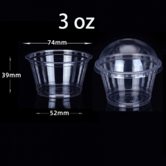 3 oz plastic cup