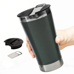 20oz Stainless Steel Beer Tumbler w/ Bottle Openner
