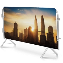 Polyester Barricade Cover Banner