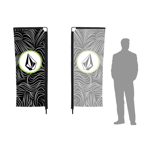 Single Sided Printed Banner Flag