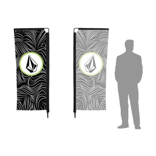 Single Sided Printed Banner Flag