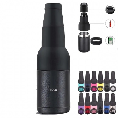 3 in 1 Beer Bottle Insulator Cooler