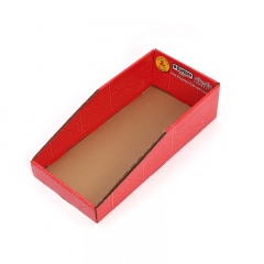 Corrugated Paper Display With Hooks