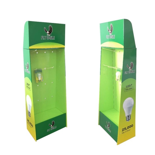 Corrugated Paper Display With Hooks