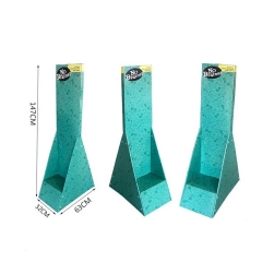 Corrugated Paper Display With Hooks