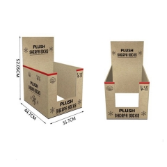 Corrugated Paper Display With Hooks