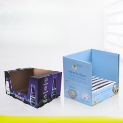 Corrugated Paper Display With Hooks