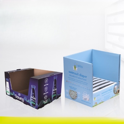 Corrugated Paper Display With Hooks