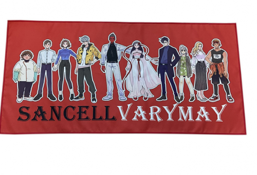 Microfiber polyester custom printed sports towel