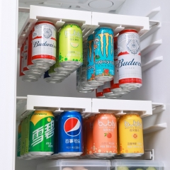 Refrigerator hanging can storage rack