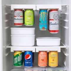 Refrigerator hanging can storage rack