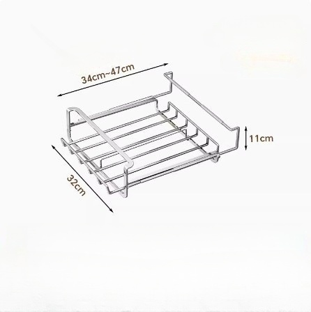 Double-row refrigerator hanging cola rack