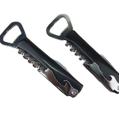 Multi-function wine bottle opener