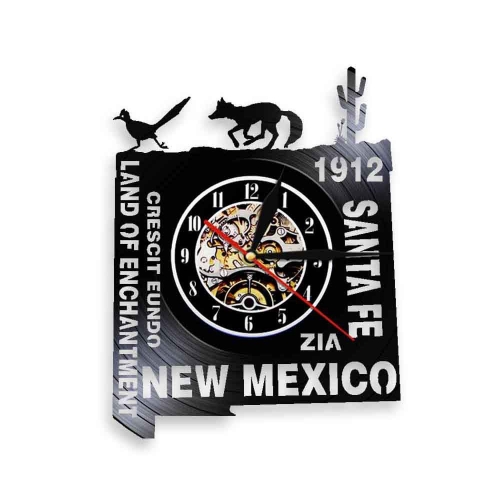 New Mexico wall clock