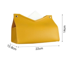 PVC Leather Tissue Box