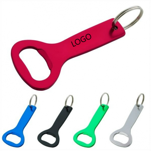 Aluminum Bottle Opener Key Ring