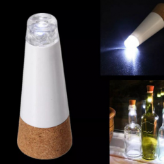 LED Wine Bottle Stopper Cork Light Up