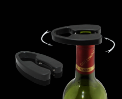 Open the bottle of red wine